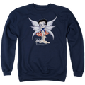 Betty Boop Mushroom Fairy - Men's Crewneck Sweatshirt T-Shirts, Hoodie | CiraTrend.com
