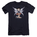 Betty Boop Mushroom Fairy - Men's Premium Slim Fit T-Shirt Hoodie, Sweatshirt | CiraTrend.com
