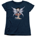 Betty Boop Mushroom Fairy - Women's T-Shirt Hoodie, Sweatshirt | CiraTrend.com