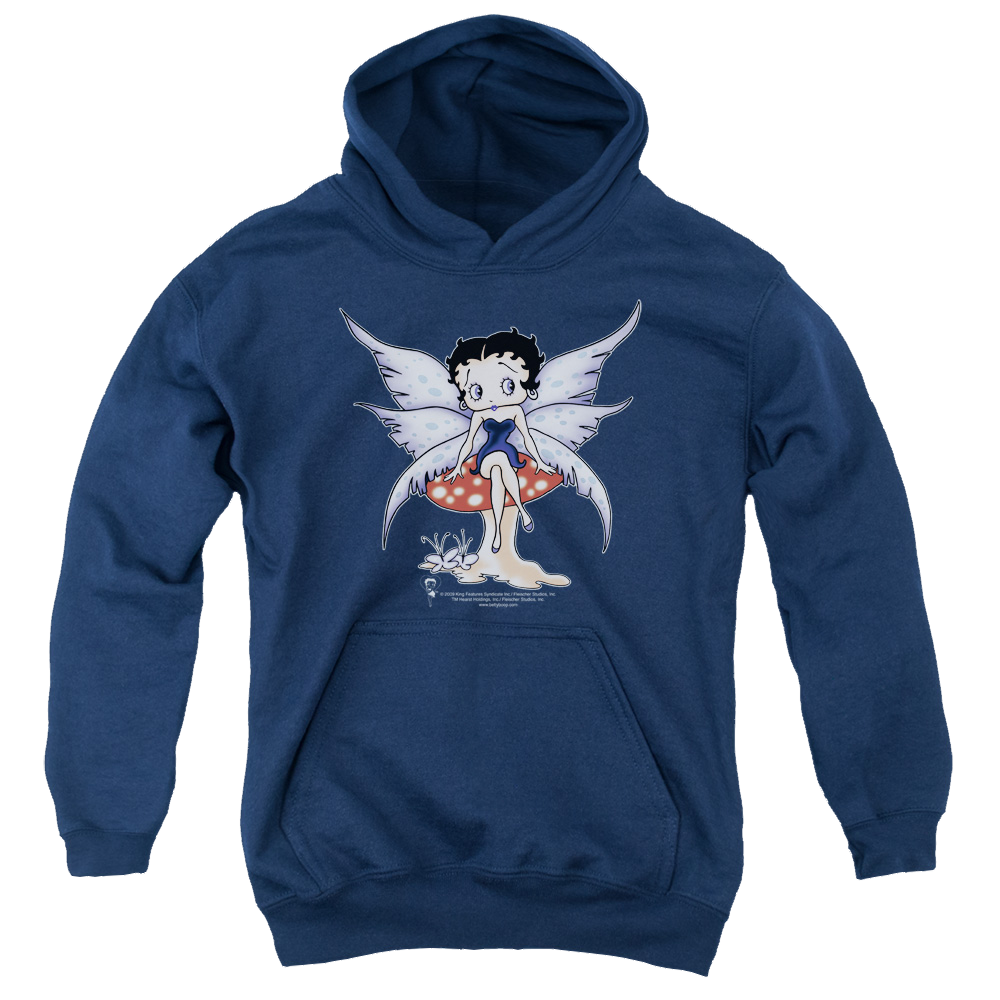 Betty Boop Mushroom Fairy - Youth Hoodie T-Shirts, Sweatshirt | CiraTrend.com