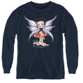 Betty Boop Mushroom Fairy - Youth Long Sleeve T-Shirt Hoodie, Sweatshirt | CiraTrend.com