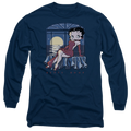 Betty Boop Moonlight - Men's Long Sleeve T-Shirt Hoodie, Sweatshirt | CiraTrend.com