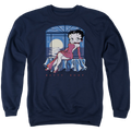 Betty Boop Moonlight - Men's Crewneck Sweatshirt T-Shirts, Hoodie | CiraTrend.com