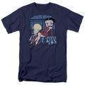 Betty Boop Moonlight - Men's Regular Fit T-Shirt Hoodie, Sweatshirt | CiraTrend.com