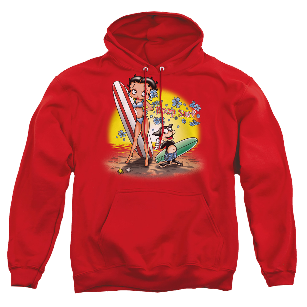Betty Boop Surf - Pullover Hoodie T-Shirts, Sweatshirt | CiraTrend.com