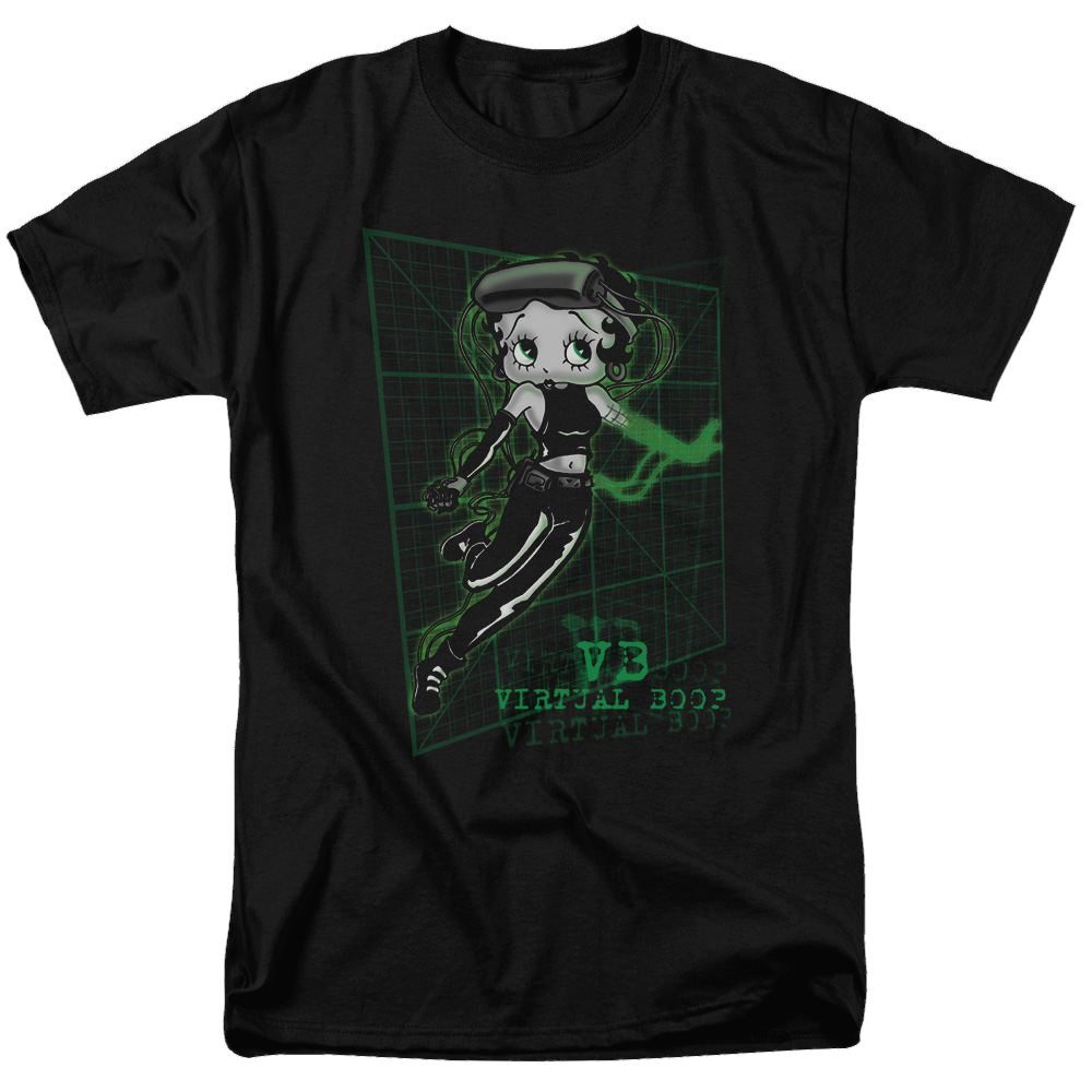 Betty Boop Virtual Boop - Men's Regular Fit T-Shirt Hoodie, Sweatshirt | CiraTrend.com