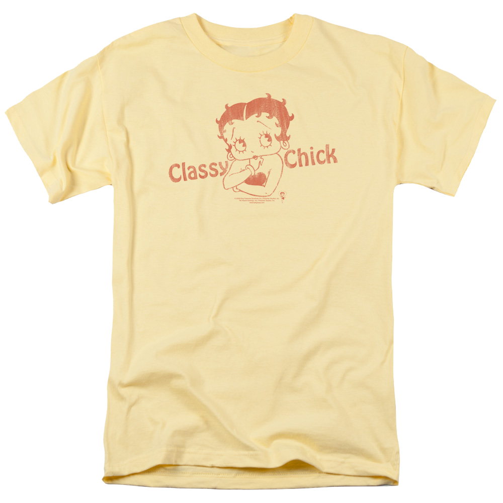 Betty Boop Classy Chick - Men's Regular Fit T-Shirt Hoodie, Sweatshirt | CiraTrend.com