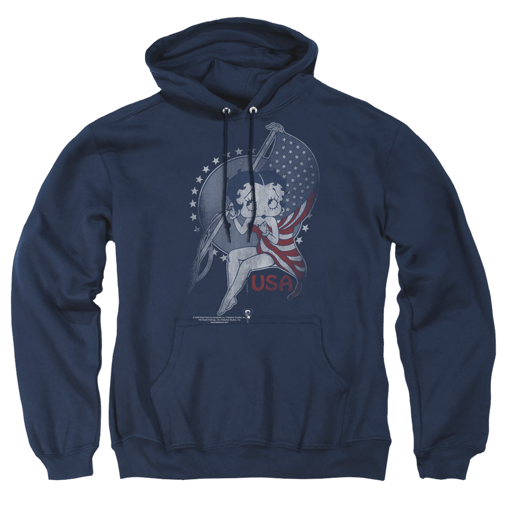 Betty Boop Proud Betty - Pullover Hoodie T-Shirts, Sweatshirt | CiraTrend.com