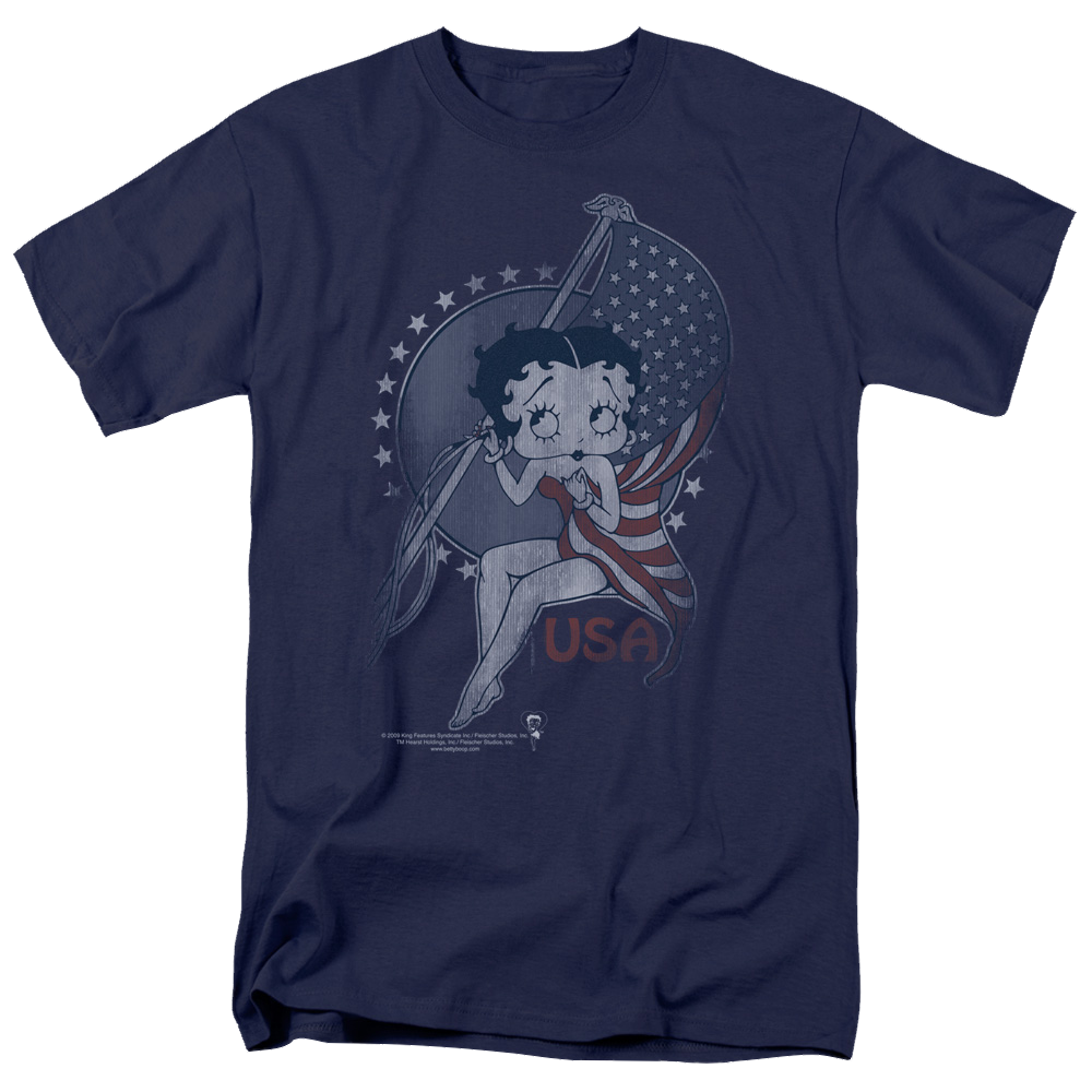 Betty Boop Proud Betty - Men's Regular Fit T-Shirt Hoodie, Sweatshirt | CiraTrend.com