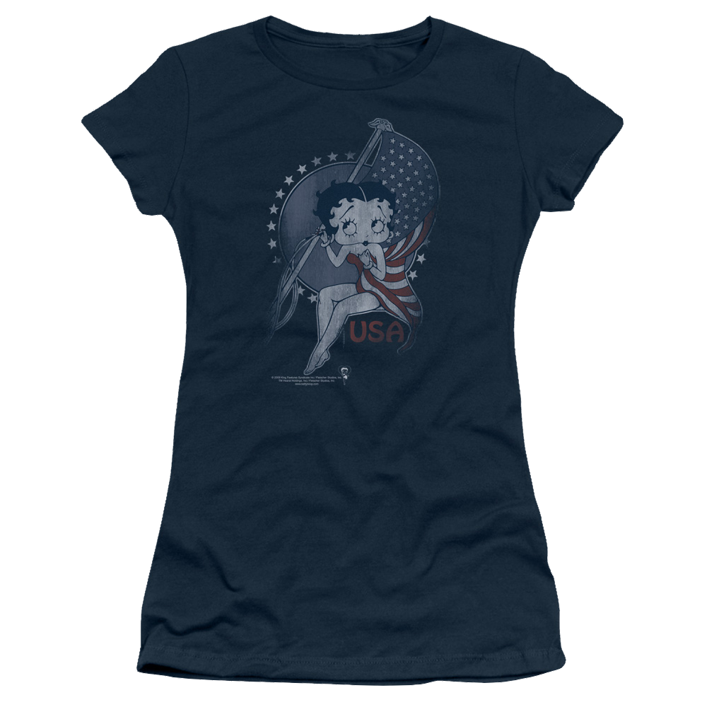 Betty Boop Proud Betty - Juniors T-Shirt Hoodie, Sweatshirt | CiraTrend.com