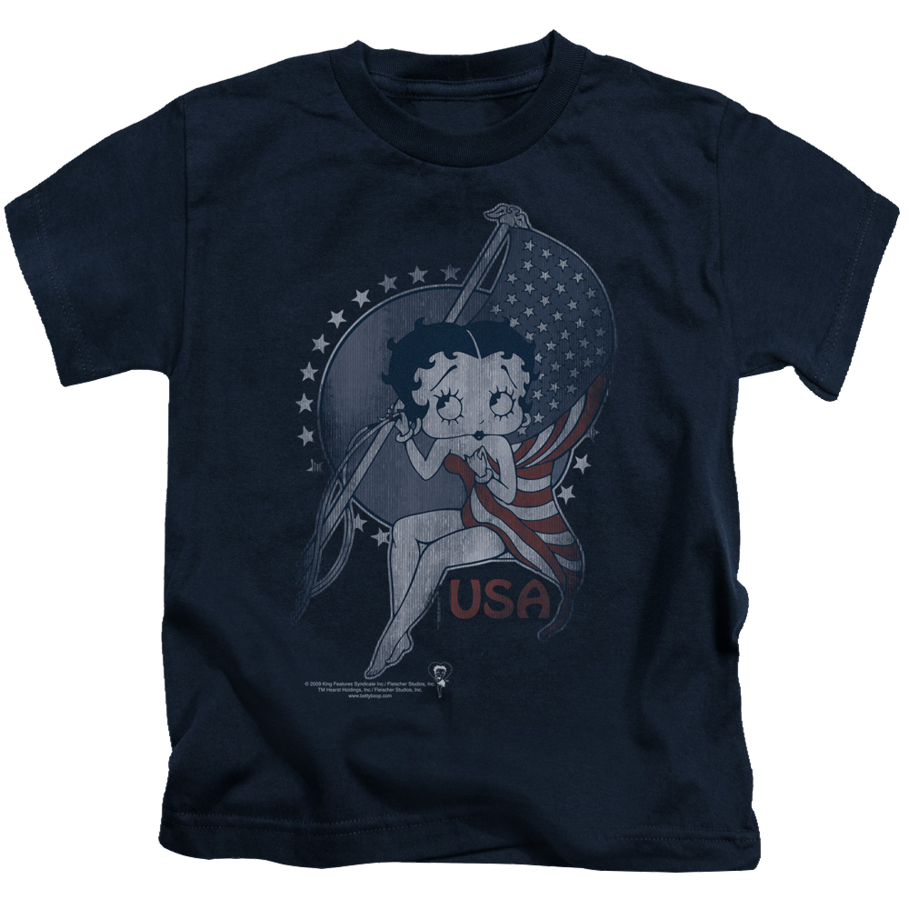 Betty Boop Proud Betty - Kid's T-Shirt Hoodie, Sweatshirt | CiraTrend.com