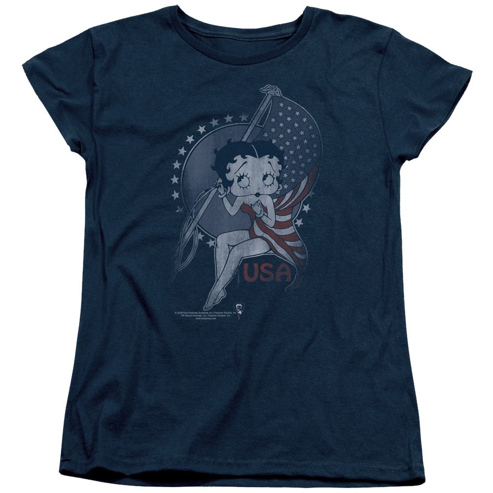 Betty Boop Proud Betty - Women's T-Shirt Hoodie, Sweatshirt | CiraTrend.com