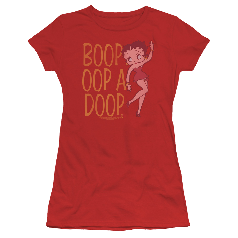 Betty Boop Classic Oop - Juniors T-Shirt Hoodie, Sweatshirt | CiraTrend.com