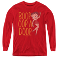 Betty Boop Classic Oop - Youth Long Sleeve T-Shirt Hoodie, Sweatshirt | CiraTrend.com
