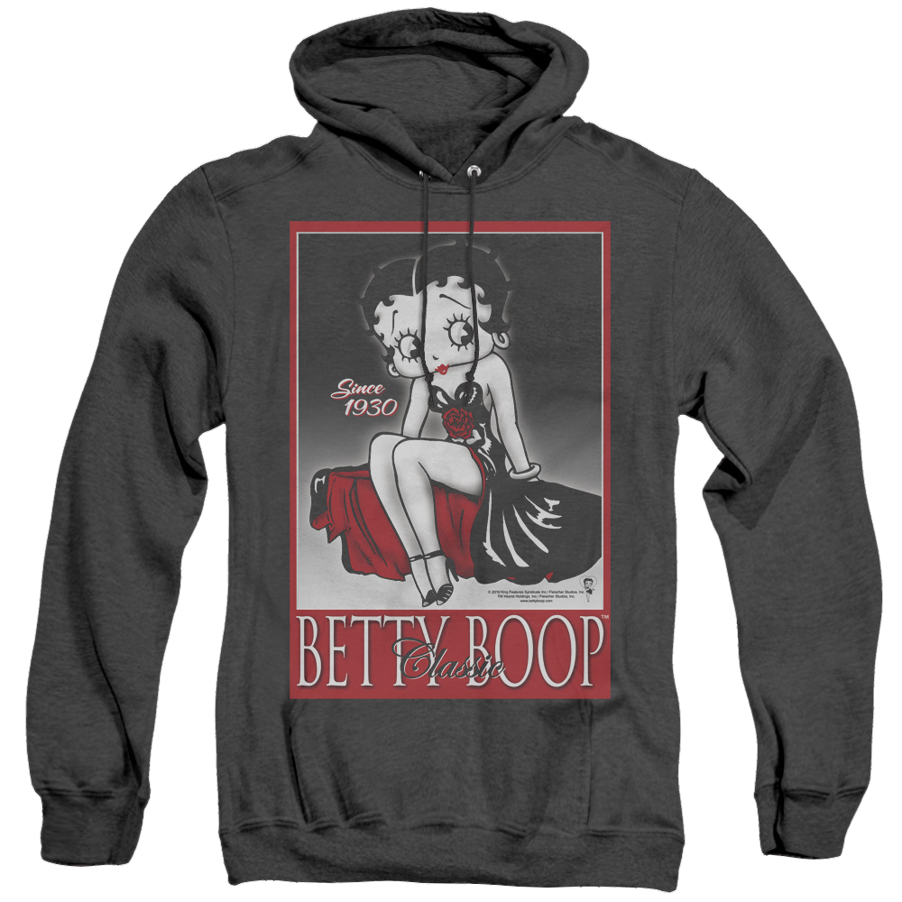 Betty Boop Classic - Heather Pullover Hoodie T-Shirts, Sweatshirt | CiraTrend.com