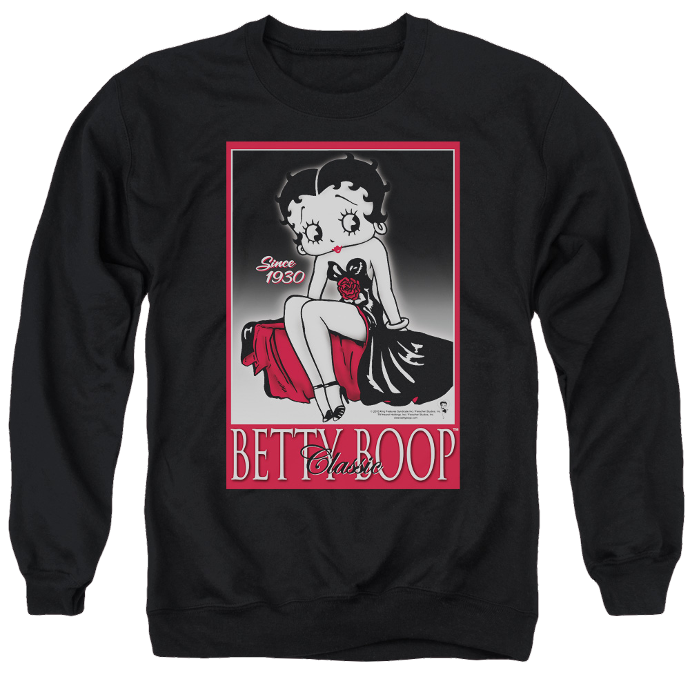 Betty Boop Classic - Men's Crewneck Sweatshirt T-Shirts, Hoodie | CiraTrend.com