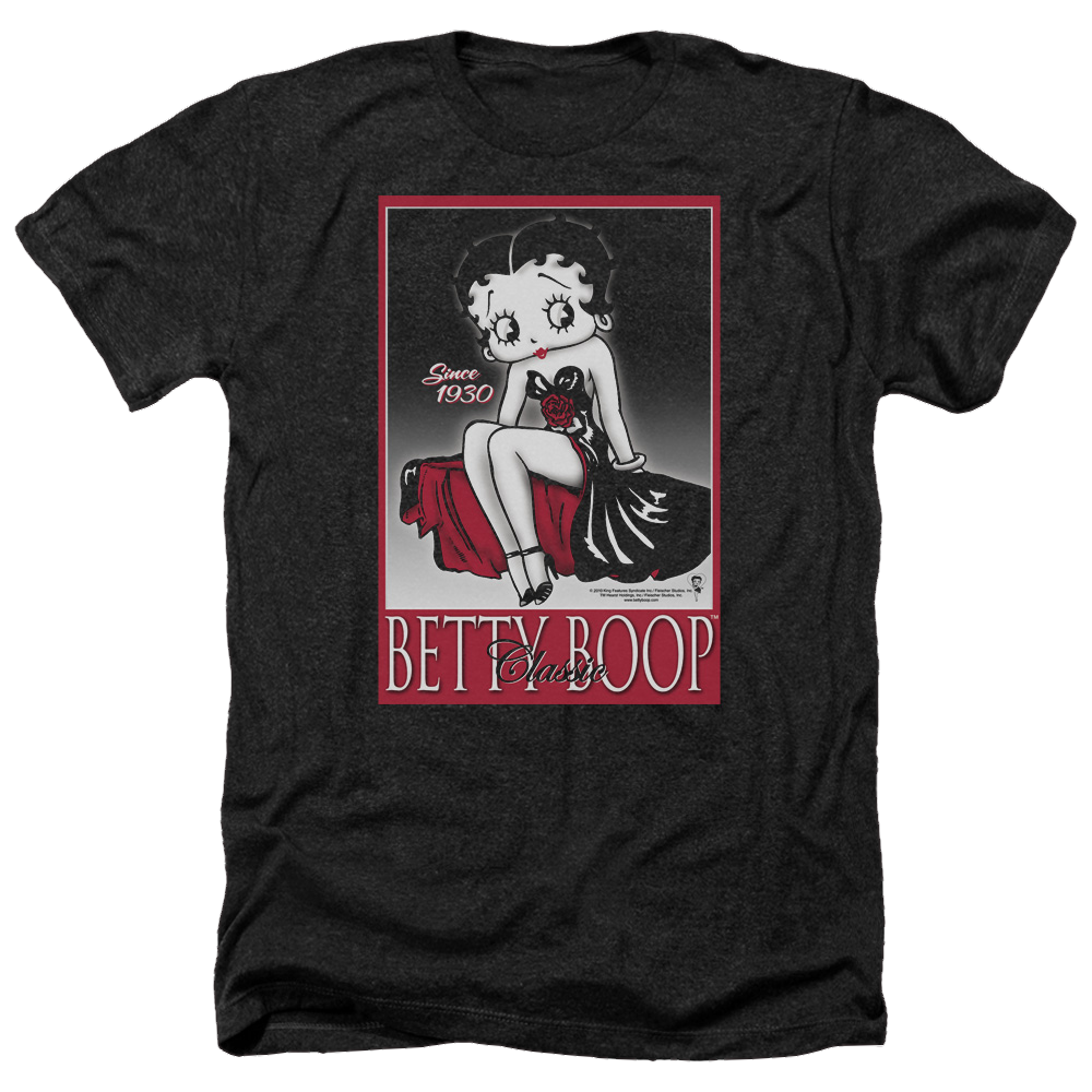 Betty Boop Classic - Men's Heather T-Shirt Style001 Hoodie, Sweatshirt | CiraTrend.com