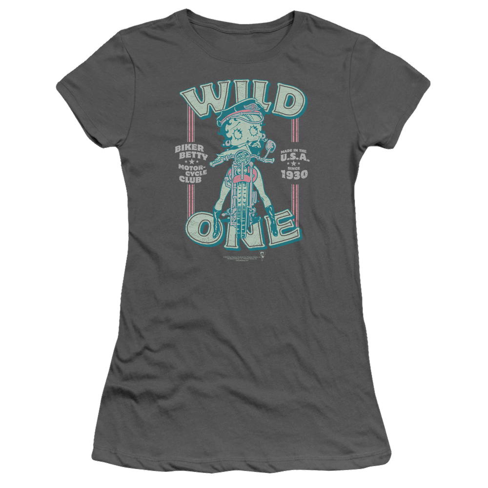 Betty Boop Wild One - Juniors T-Shirt Hoodie, Sweatshirt | CiraTrend.com