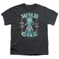 Betty Boop Wild One - Kid's T-Shirt Hoodie, Sweatshirt | CiraTrend.com