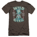 Betty Boop Wild One - Men's Premium Slim Fit T-Shirt Hoodie, Sweatshirt | CiraTrend.com