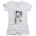 Betty Boop Booping 80s Style - Juniors V-Neck T-Shirt Hoodie, Sweatshirt | CiraTrend.com