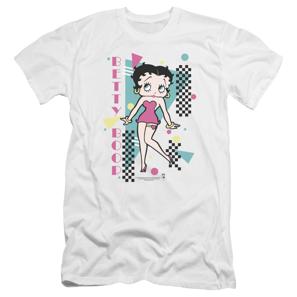 Betty Boop Booping 80S Style - Men's Premium Slim Fit T-Shirt Hoodie, Sweatshirt | CiraTrend.com