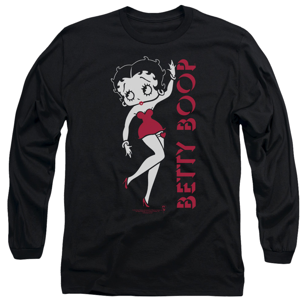 Betty Boop Classic - Men's Long Sleeve T-Shirt Style001 Hoodie, Sweatshirt | CiraTrend.com