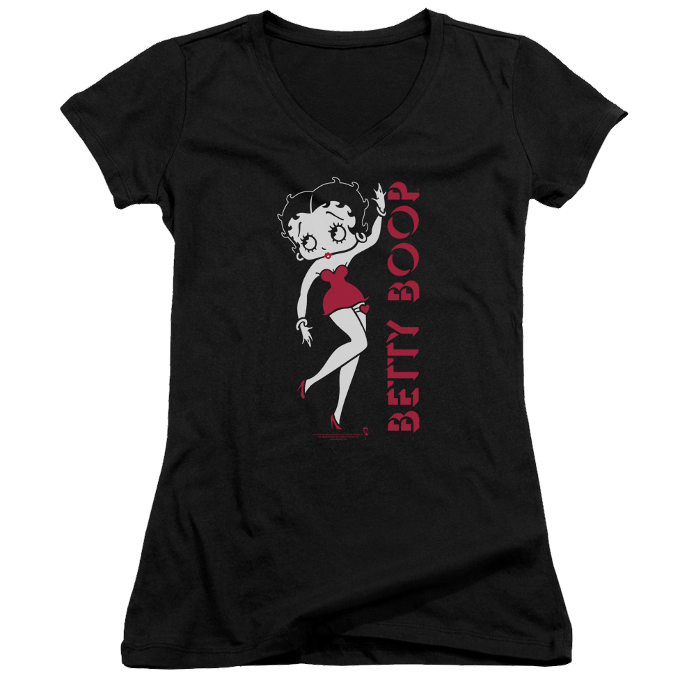 Betty Boop Classic - Juniors V-Neck T-Shirt Style001 Hoodie, Sweatshirt | CiraTrend.com