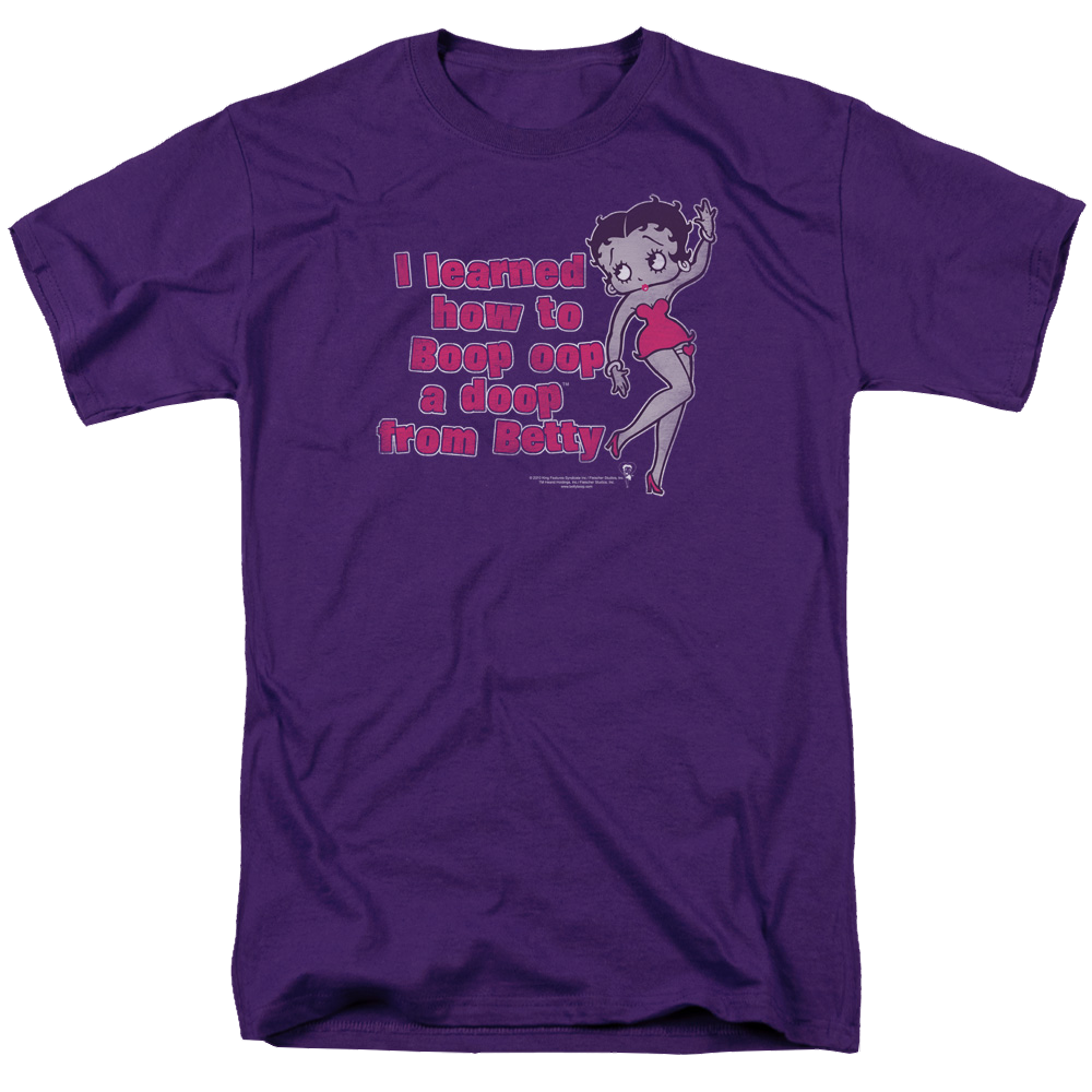 Betty Boop Learned From Betty - Men's Regular Fit T-Shirt Hoodie, Sweatshirt | CiraTrend.com