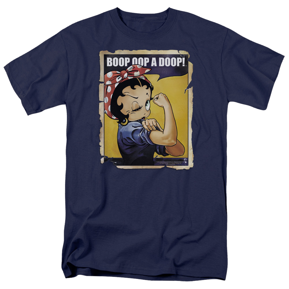 Betty Boop Power - Men's Regular Fit T-Shirt Hoodie, Sweatshirt | CiraTrend.com