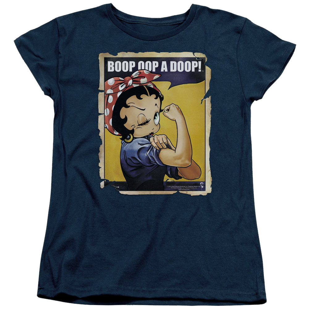 Betty Boop Power - Women's T-Shirt Hoodie, Sweatshirt | CiraTrend.com