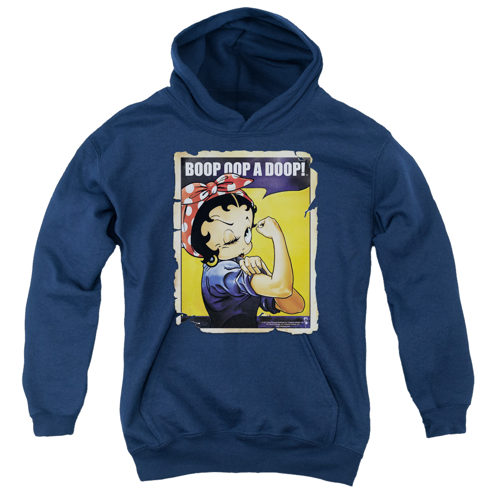 Betty Boop Power - Youth Hoodie T-Shirts, Sweatshirt | CiraTrend.com
