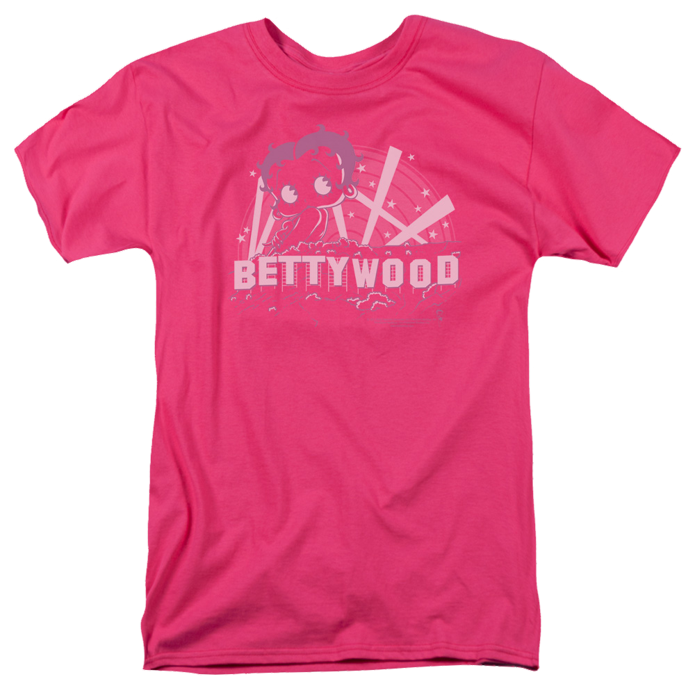 Betty Boop Bettywood - Men's Regular Fit T-Shirt Hoodie, Sweatshirt | CiraTrend.com