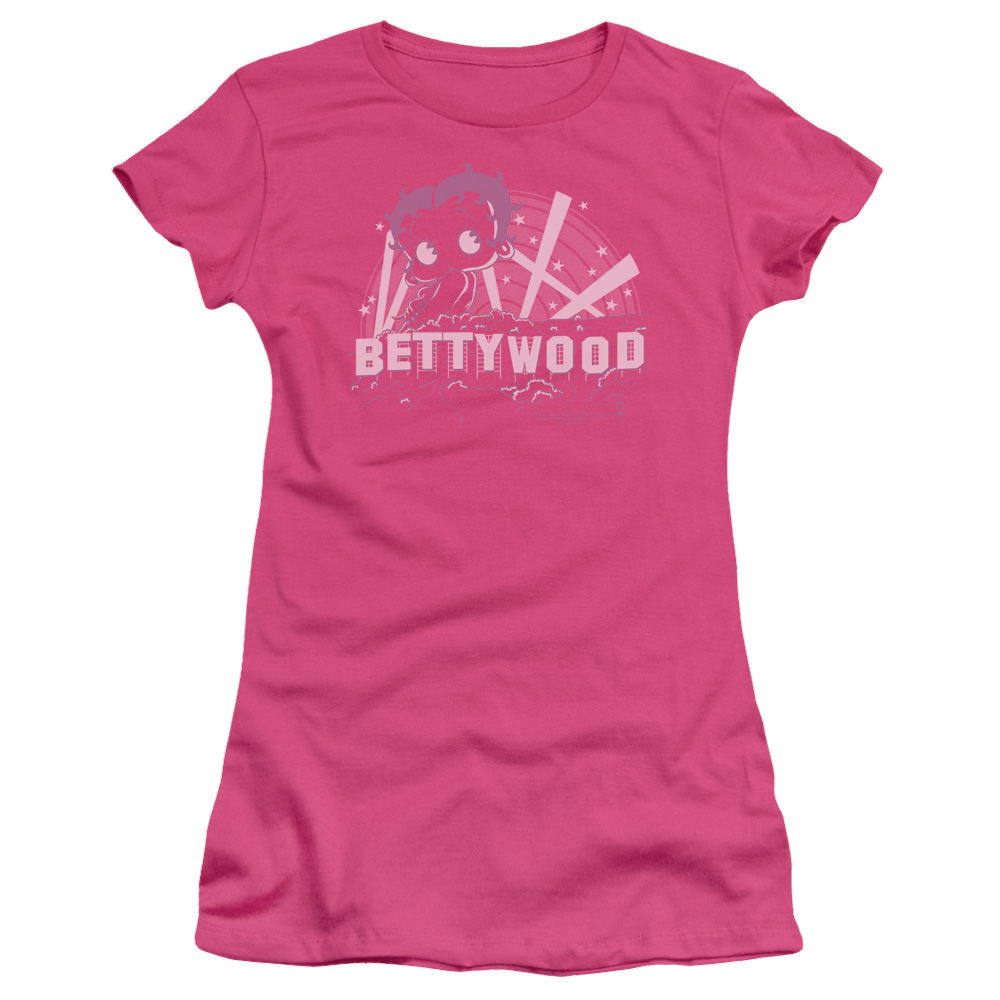 Betty Boop Bettywood - Juniors T-Shirt Hoodie, Sweatshirt | CiraTrend.com