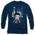 Betty Boop Square - Men's Long Sleeve T-Shirt Hoodie, Sweatshirt | CiraTrend.com
