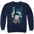 Betty Boop Square - Men's Crewneck Sweatshirt T-Shirts, Hoodie | CiraTrend.com