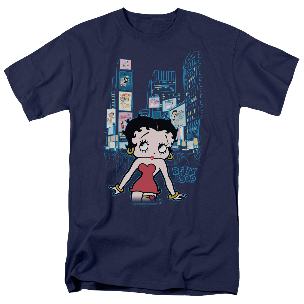 Betty Boop Square - Men's Regular Fit T-Shirt Hoodie, Sweatshirt | CiraTrend.com