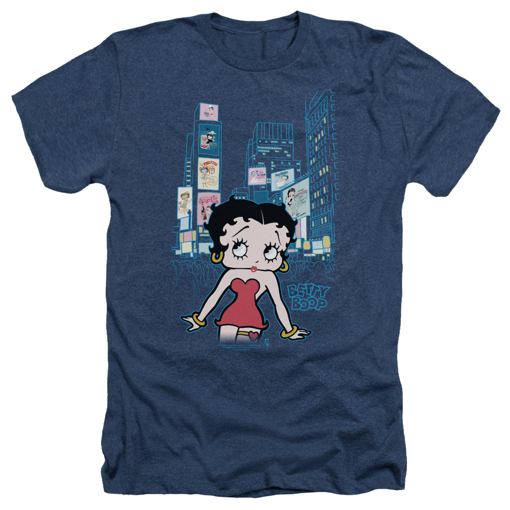 Betty Boop Square - Men's Heather T-Shirt Hoodie, Sweatshirt | CiraTrend.com