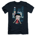Betty Boop Square - Men's Slim Fit T-Shirt Hoodie, Sweatshirt | CiraTrend.com
