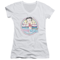 Betty Boop Miami Beach - Juniors V-Neck T-Shirt Hoodie, Sweatshirt | CiraTrend.com