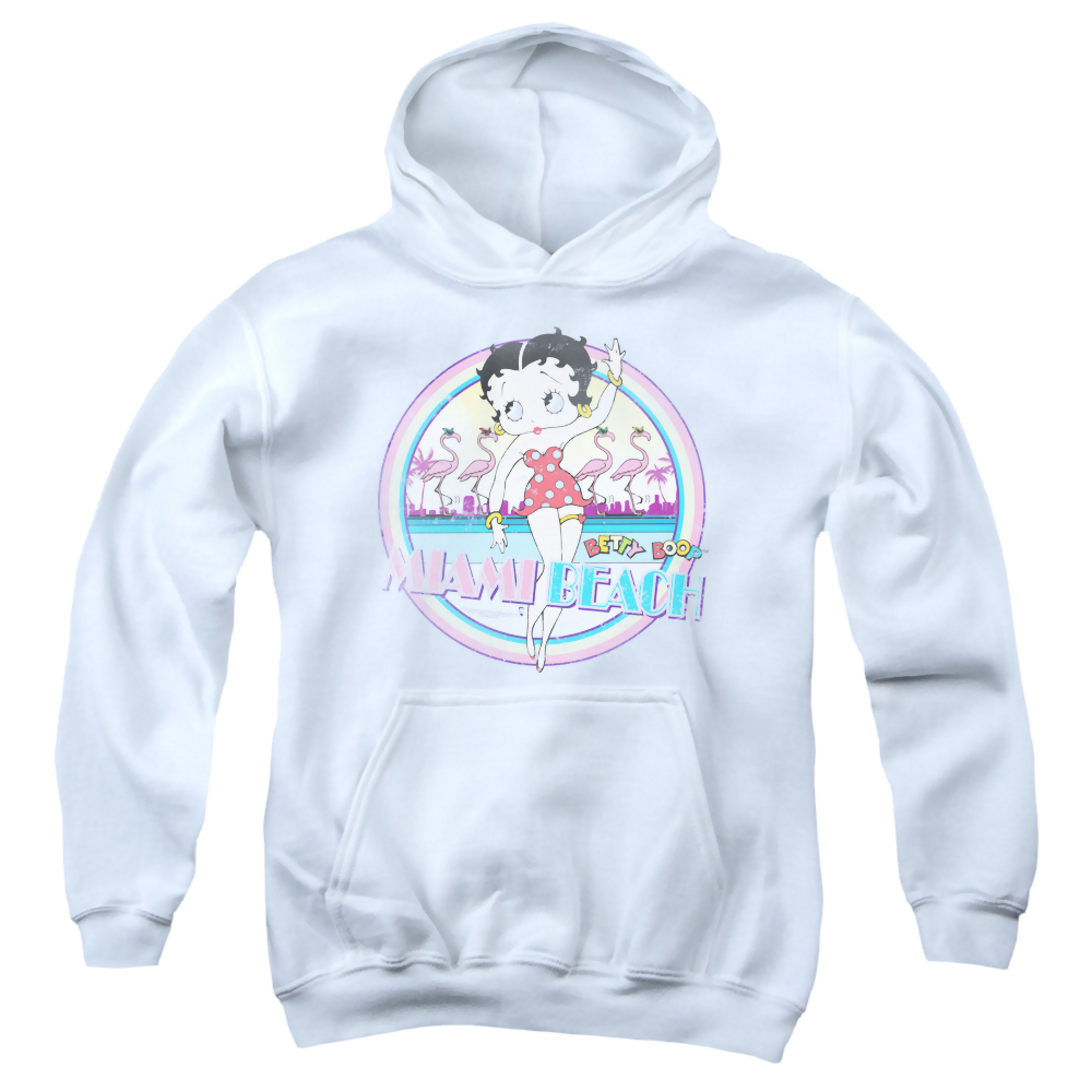 Betty Boop Miami Beach - Youth Hoodie T-Shirts, Sweatshirt | CiraTrend.com