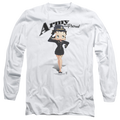 Betty Boop Army Boop - Men's Long Sleeve T-Shirt Hoodie, Sweatshirt | CiraTrend.com