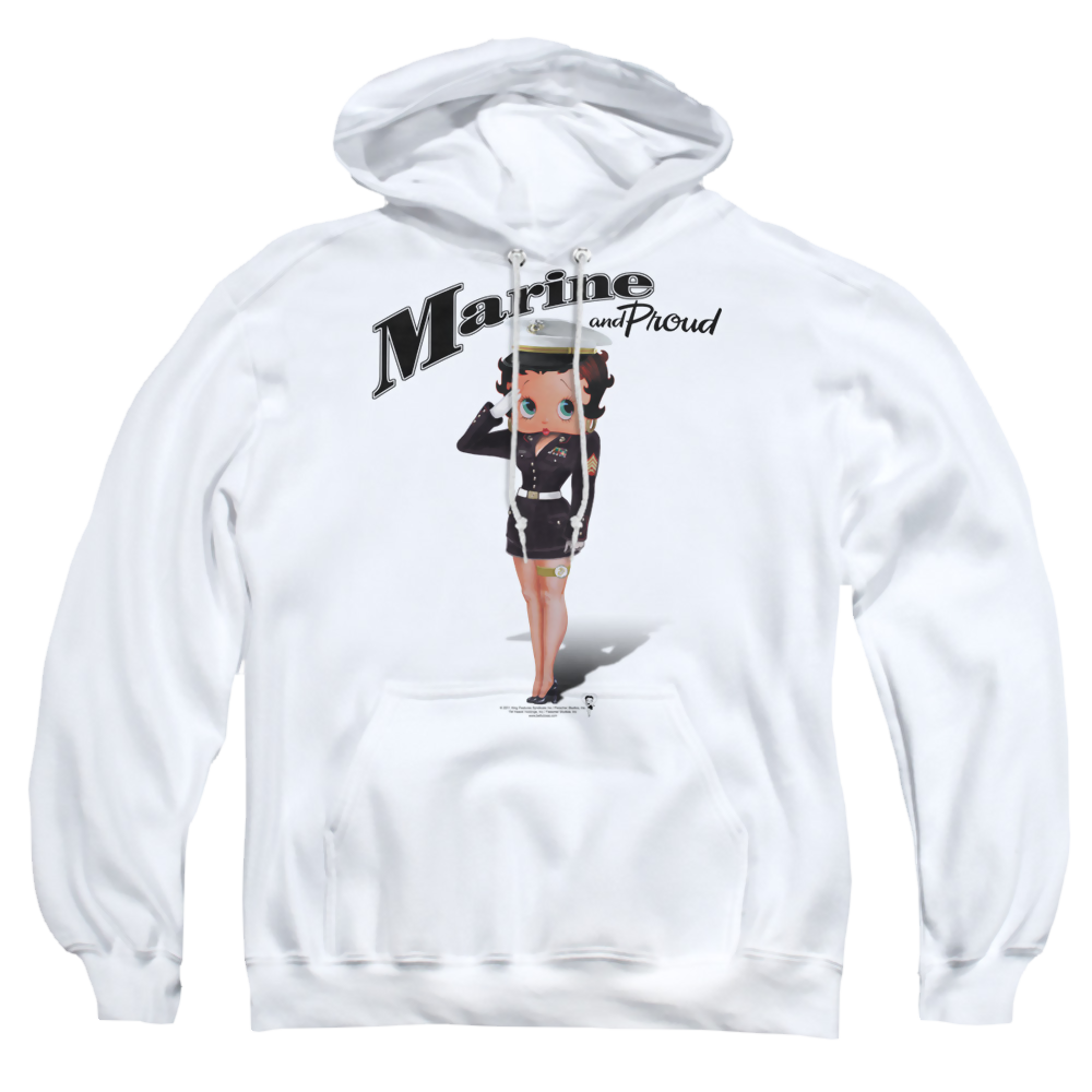 Betty Boop Marine Boop - Pullover Hoodie T-Shirts, Sweatshirt | CiraTrend.com
