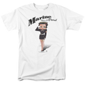 Betty Boop Marine Boop - Men's Regular Fit T-Shirt Hoodie, Sweatshirt | CiraTrend.com