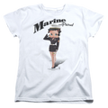 Betty Boop Marine Boop - Women's T-Shirt Hoodie, Sweatshirt | CiraTrend.com