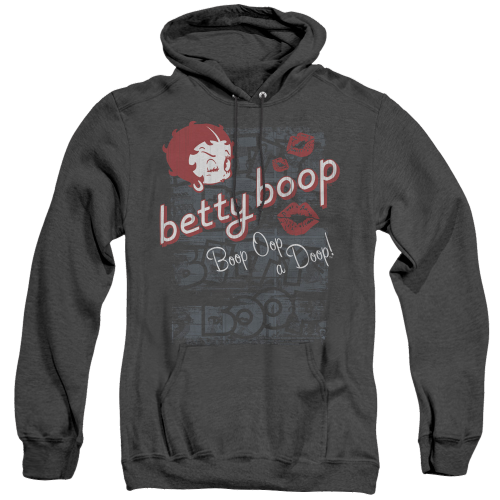 Betty Boop Boop Oop - Heather Pullover Hoodie T-Shirts, Sweatshirt | CiraTrend.com