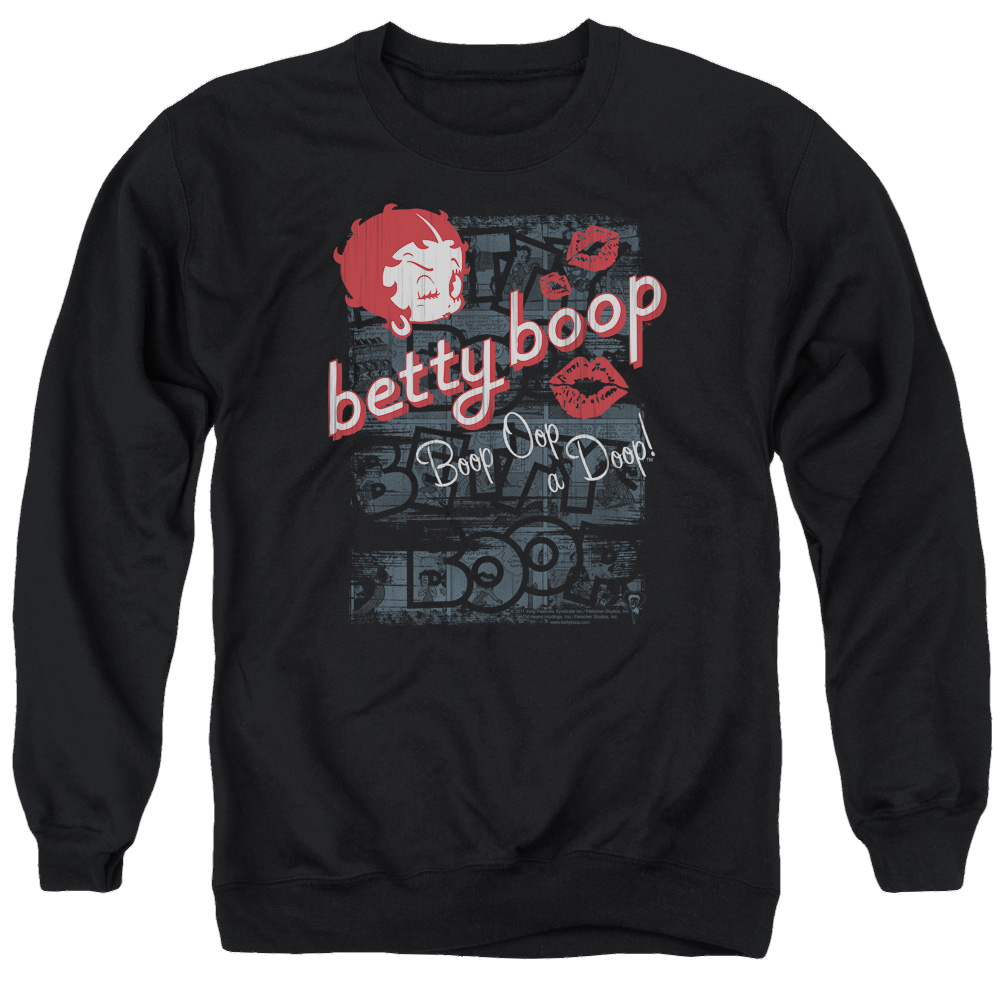 Betty Boop Boop Oop - Men's Crewneck Sweatshirt T-Shirts, Hoodie | CiraTrend.com
