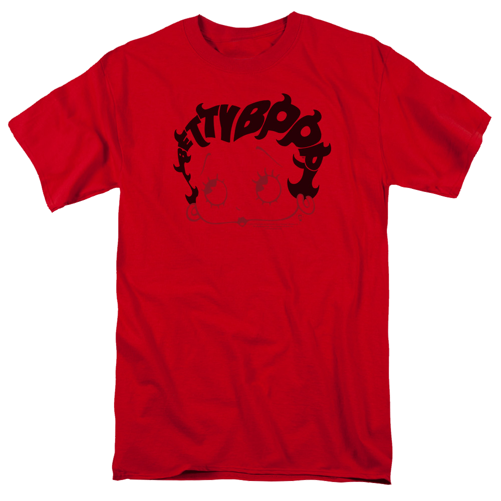 Betty Boop Word Hair - Men's Regular Fit T-Shirt Hoodie, Sweatshirt | CiraTrend.com