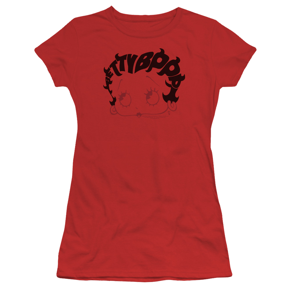 Betty Boop Word Hair - Juniors T-Shirt Hoodie, Sweatshirt | CiraTrend.com
