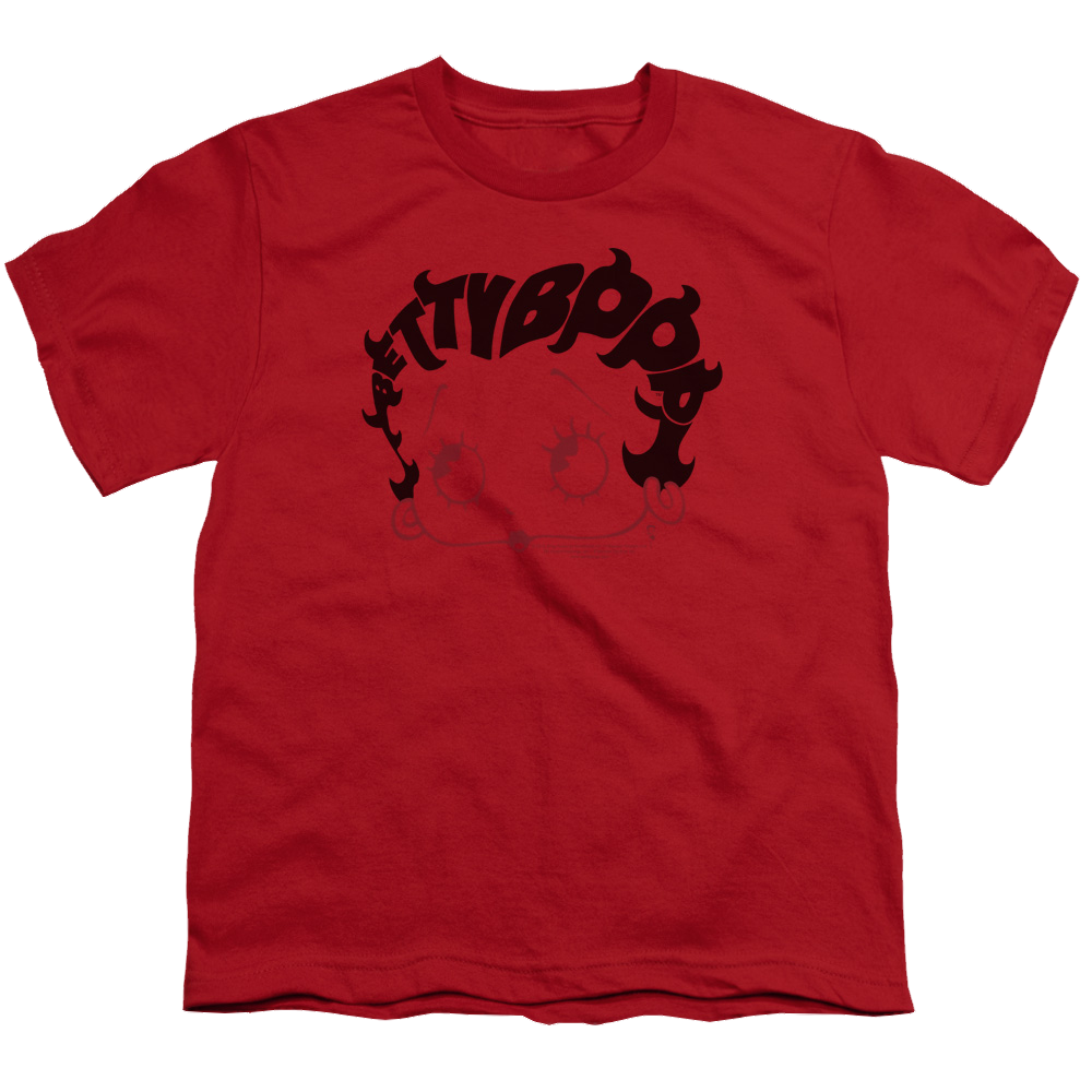Betty Boop Word Hair - Youth T-Shirt Hoodie, Sweatshirt | CiraTrend.com